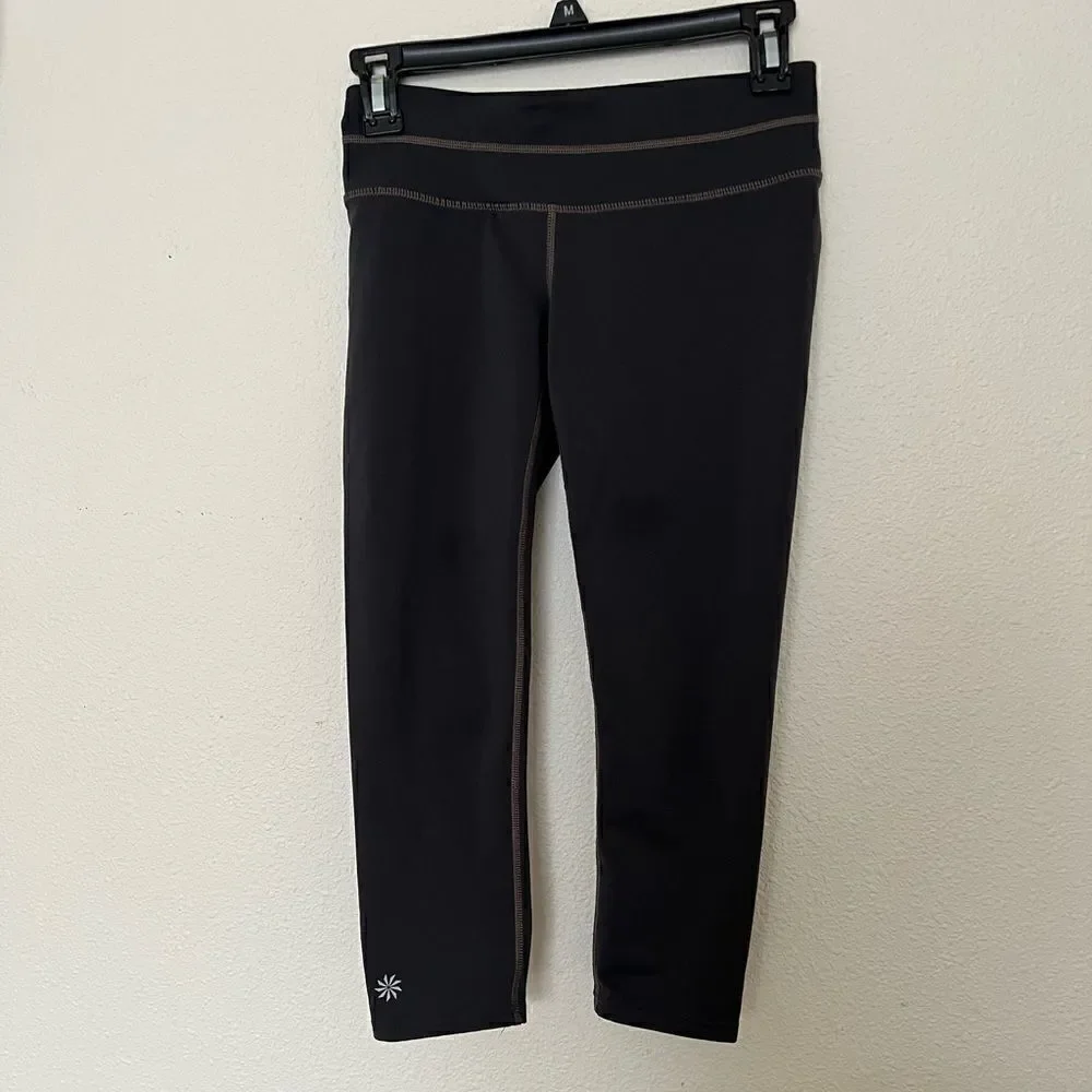 ATHLETA Sonar Capri Black Size XS